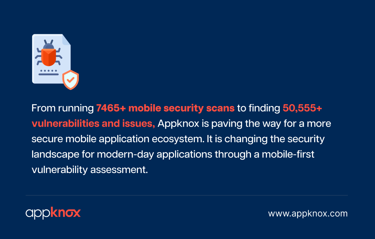 Appknox’s mobile app security testing tool