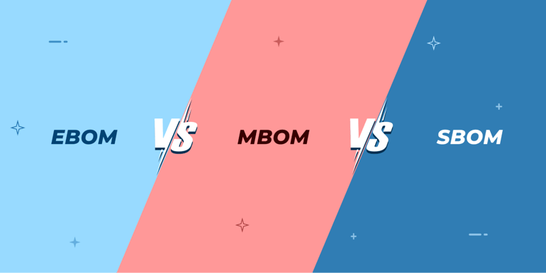 EBOM vs. MBOM vs. SBOM: Key Differences & Best Practices