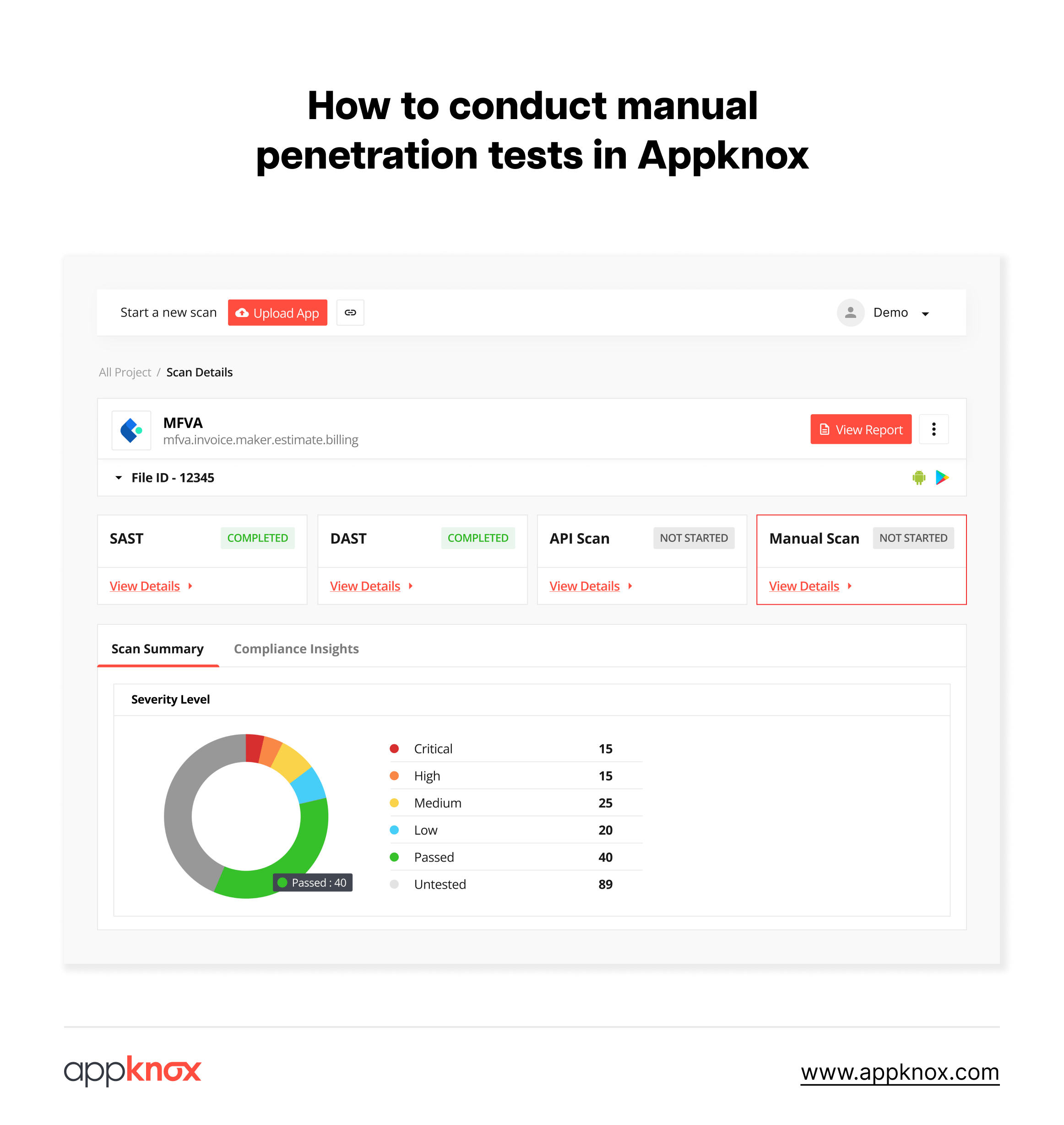 How to conduct manual penetration tests in Appknox