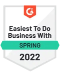 Appknox awarded the G2 Spring 2022 'Easiest To Do Business With' Badge