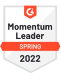 Appknox awarded the G2 Spring 2022 'Momentum Leader' Badge