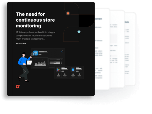 The need for continuous store monitoring - mockup