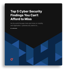 Top 5 cyber security findingsyou can't Afford to Miss